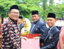 Pj Sekda Tulang Bawang Pimpin Upacara Peringatan Hari Amal Bhakti Ke-79 Kementrian Agama