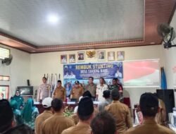 Pemerintah Desa Tanjung Baru Tegas Sikapi Stunting, Bidik Nol Kasus Tahun Depan